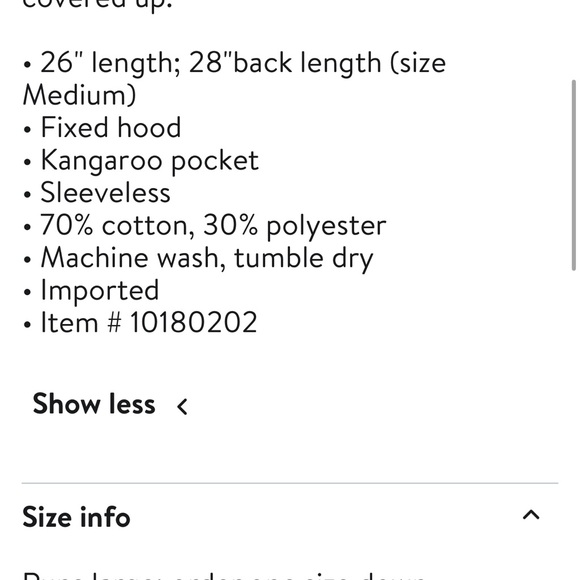 Beach Riot Rylee Hooded Sleeveless Sweatshirt - Picture 8 of 8